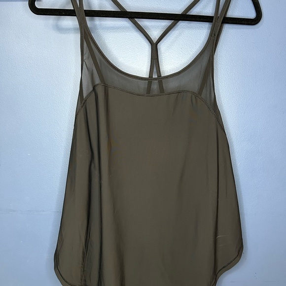 lululemon athletica Black Mesh Racerback Tank - Picture 2 of 3